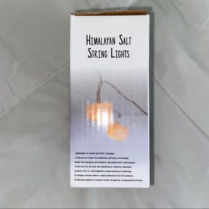 Cost Plus World Market Accents - Himalayan salt string lights Cost Plus World Market Accents - Himalayan salt string lights